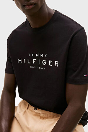 Tommy Hilfiger Erkek T Shirt MW0MW37448 BDS