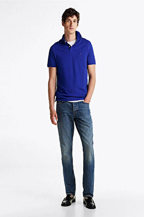 Tommy Hilfiger Erkek  1985  Regular Lacivert  Polo T-Shirt