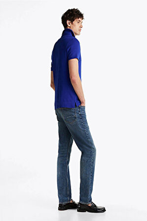 Tommy Hilfiger Erkek  1985  Regular Lacivert  Polo T-Shirt