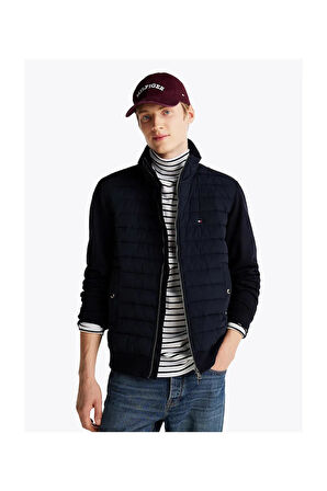 Tommy Hilfiger Mıx Medıa Stand Cllr Erkek  Swearshirt Mw0Mw37461