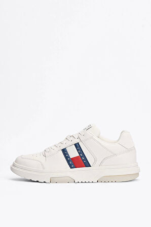 Tommy Jeans Kadın Brooklyn Deri Spor Ayakkabı