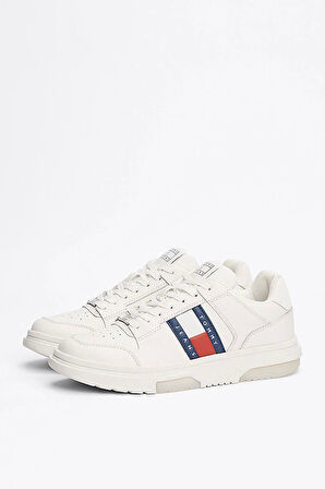 Tommy Jeans Kadın Brooklyn Deri Spor Ayakkabı