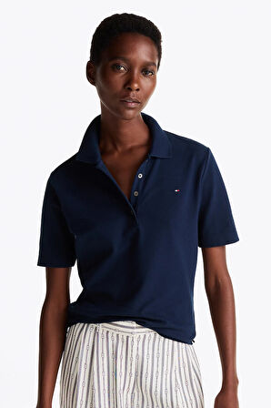Kadın Th 1985 Koleksiyonu Polo T-Shirt - Lacivert | L