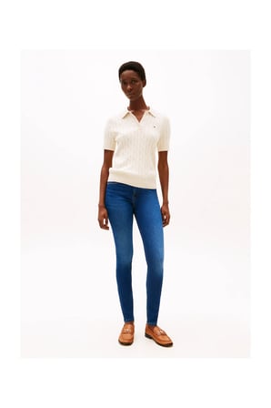 COMO MID RISE SKINNY Kadın Lacivert Kot Pantolon