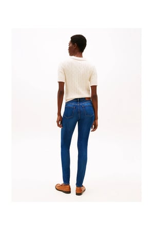 COMO MID RISE SKINNY Kadın Lacivert Kot Pantolon