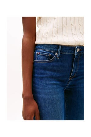 COMO MID RISE SKINNY Kadın Lacivert Kot Pantolon