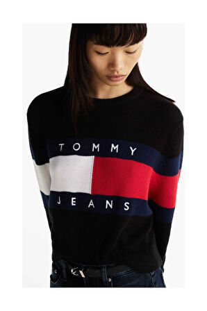 Tommy Jeans Kadın Triko-DW0DW19335