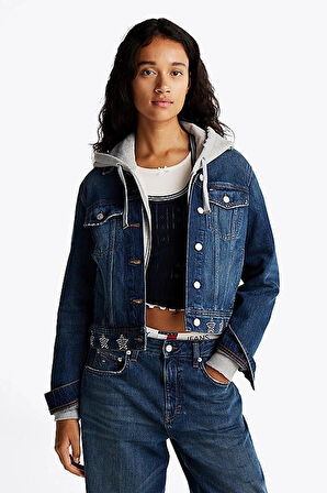 Tommy Hilfiger Kadın Mavi Ceket