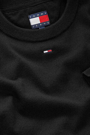 Kadın Bisiklet Yaka Pamuk Kazak – Siyah | XL