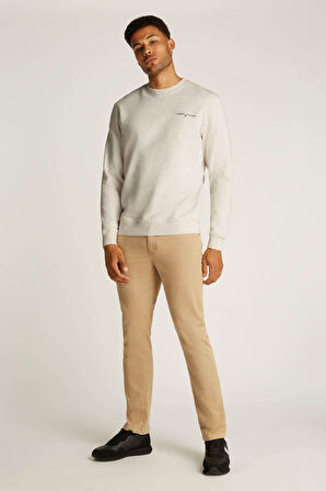 Erkek Tjm Sweatshirt - Krem | S