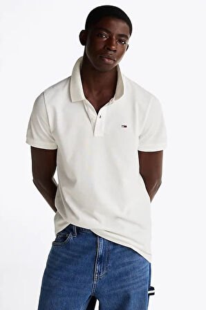 Erkek Regular Fit Polo T-Shirt - Krem | M