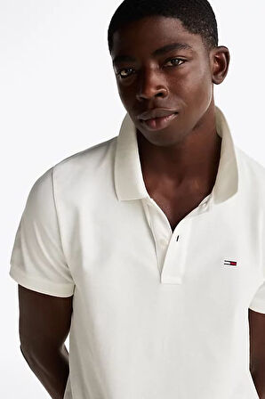 Erkek Regular Fit Polo T-Shirt - Krem | M