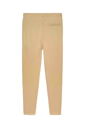 Erkek Tjm Badge Sweatpant - Bej | L