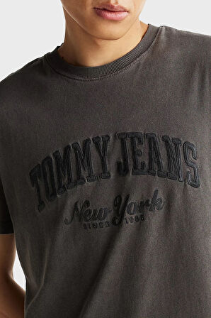 Tommy Jeans Erkek T Shirt DM0DM20356 BDS