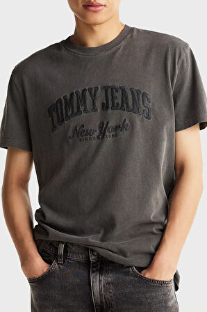 Tommy Jeans Erkek T Shirt DM0DM20356 BDS