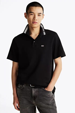 Erkek Regular Fit Polo T-Shirt - Siyah | XS