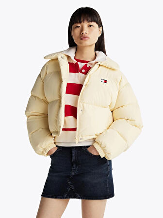 Tommy Hilfiger TJW CRP BADGE COLLAR DOWN PUFFER Mont
