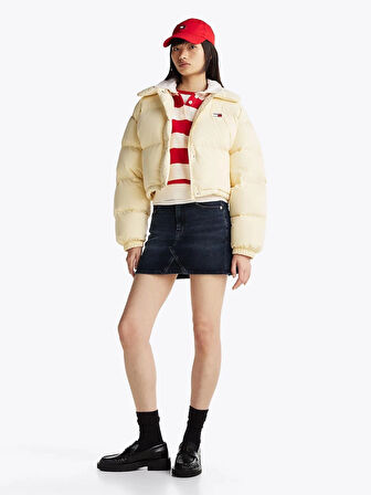 Tommy Hilfiger TJW CRP BADGE COLLAR DOWN PUFFER Mont