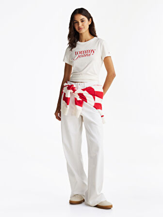 TOMMY HILFIGER TJW SLIM ESSENTIAL LOGO TEE EXT T-Shirt