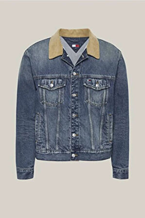 Tommy Jeans Erkek Mont-DM0DM20632DENIM