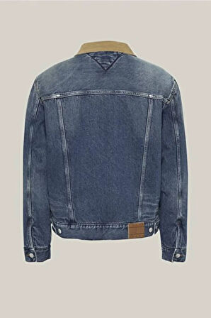 Tommy Jeans Erkek Mont-DM0DM20632DENIM