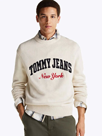 Tommy Hilfiger Bisiklet Yaka Triko Kazak