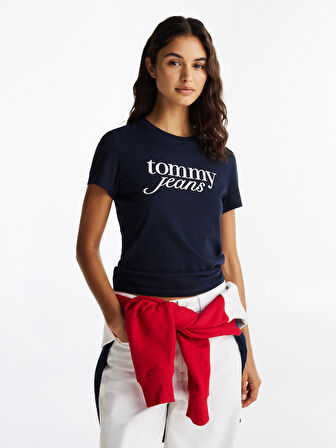 TOMMY HILFIGER TJW SLIM ESSENTIAL LOGO TEE EXT T-Shirt