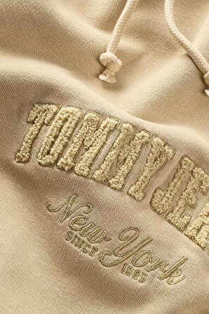 Erkek Tjm Vintage Varsity Jogger Sweatpant - Bej | L