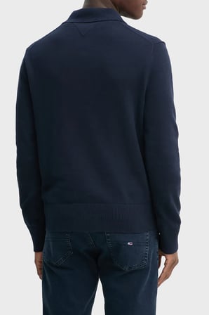 Tommy Jeans Erkek Polo Yaka Kazak DM0DM20304 C1G