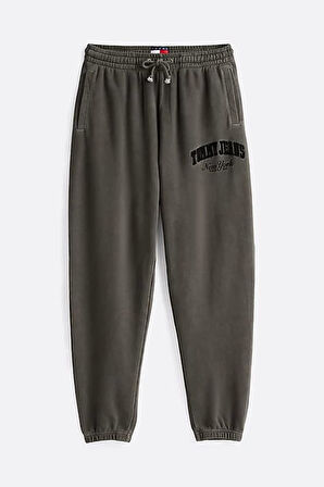 Erkek TJM Varsity Jogger Sweatpants - Siyah | S