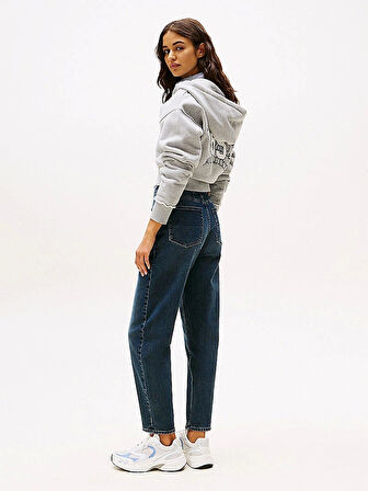 Tommy Jeans MOM JEAN UH TPR AI5167 Kadın koyu mavi Jeans DW0DW195801BJ