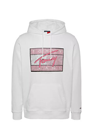 Erkek Kapüşonlu Sweatshirt - Ekru | XS