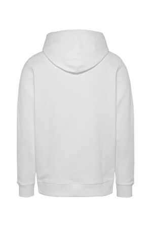 Erkek Kapüşonlu Sweatshirt - Ekru | S