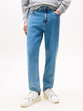 ISAAC RLXD TPRD AI4136 Erkek Mavi Denim Pantolon - DM0DM20545