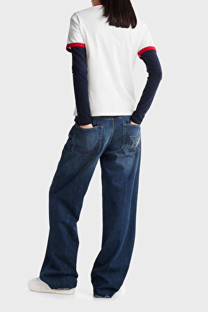 Tommy Jeans Bayan T Shirt DW0DW19449 YBL