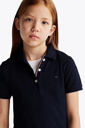 Kız Çocuk Th Pleated Polo Elbise - Lacivert | 14 Yaş