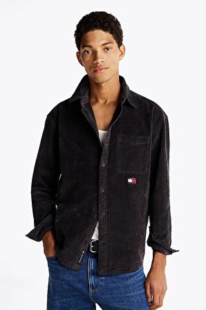 Tommy Jeans Kadın Gömlek-DM0DM20245GREY