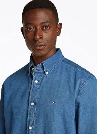 Mavi Erkek  Gömlek MW0MW381340GZ