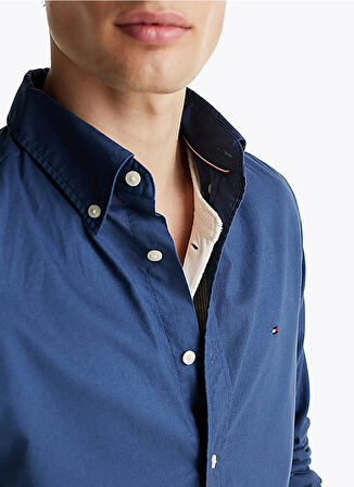 Tommy Hilfiger Mavi Erkek Gömlek MW0MW37550DBZ