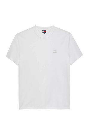Erkek Tjm Reg Badge T-Shirt - Ekru | XS