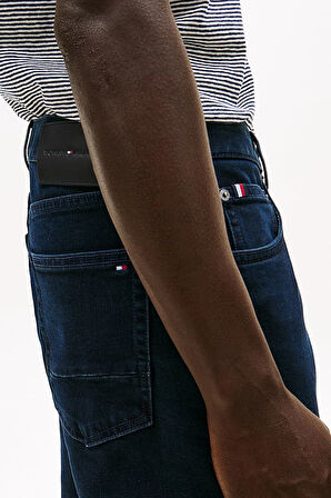 Erkek Mercer Regular Fit Düz Paça Jean Pantolon - Lacivert | 36/32