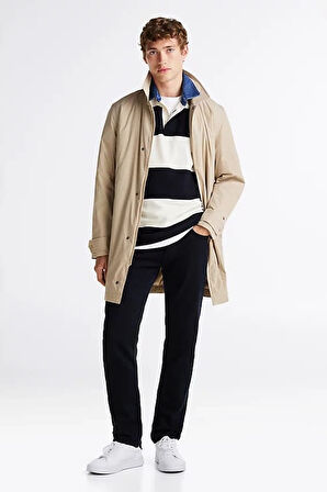 Erkek Denton Düz Paça Kot Pantolon - Lacivert | 32/32