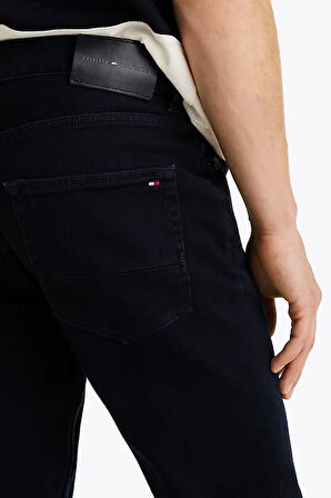 Erkek Denton Düz Paça Kot Pantolon - Lacivert | 32/32