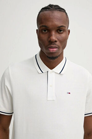 Tommy Hilfiger Erkek Logolu Normal Kesim Polo  T-Shirt