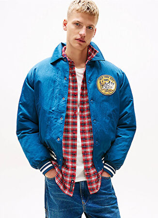 Tommy Jeans Regular Fit Lacivert Erkek Ceket DM0DM21271CGX TJM BOMBER