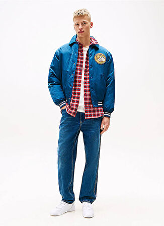 Tommy Jeans Regular Fit Lacivert Erkek Ceket DM0DM21271CGX TJM BOMBER