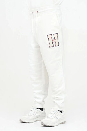 Tommy Hilfiger Erkek Beyaz Pamuklu Eşofman Altı