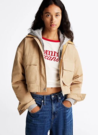 Tommy Jeans Normal Kahve Kadın Ceket DW0DW20544GC4