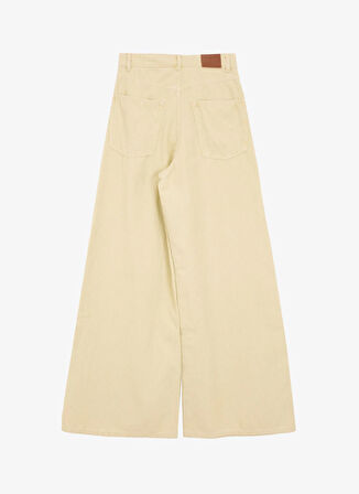 Tommy Jeans Yüksek Bel Normal Gri Kadın Pantolon DW0DW20557PGD