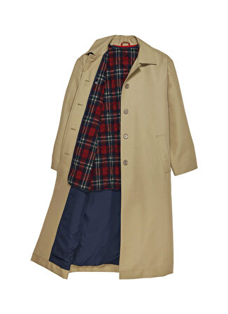 Tommy Jeans Bej Kadın Trençkot DW0DW20552RAE